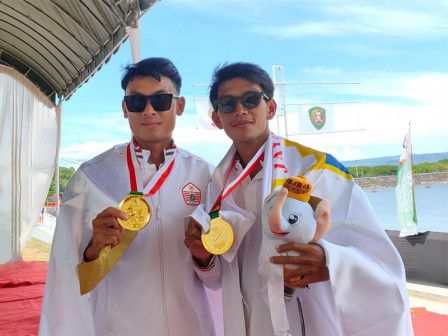 Jakarta Raih Medali Emas Pertama di Cabor Dayung Rowing - Maspolin.id