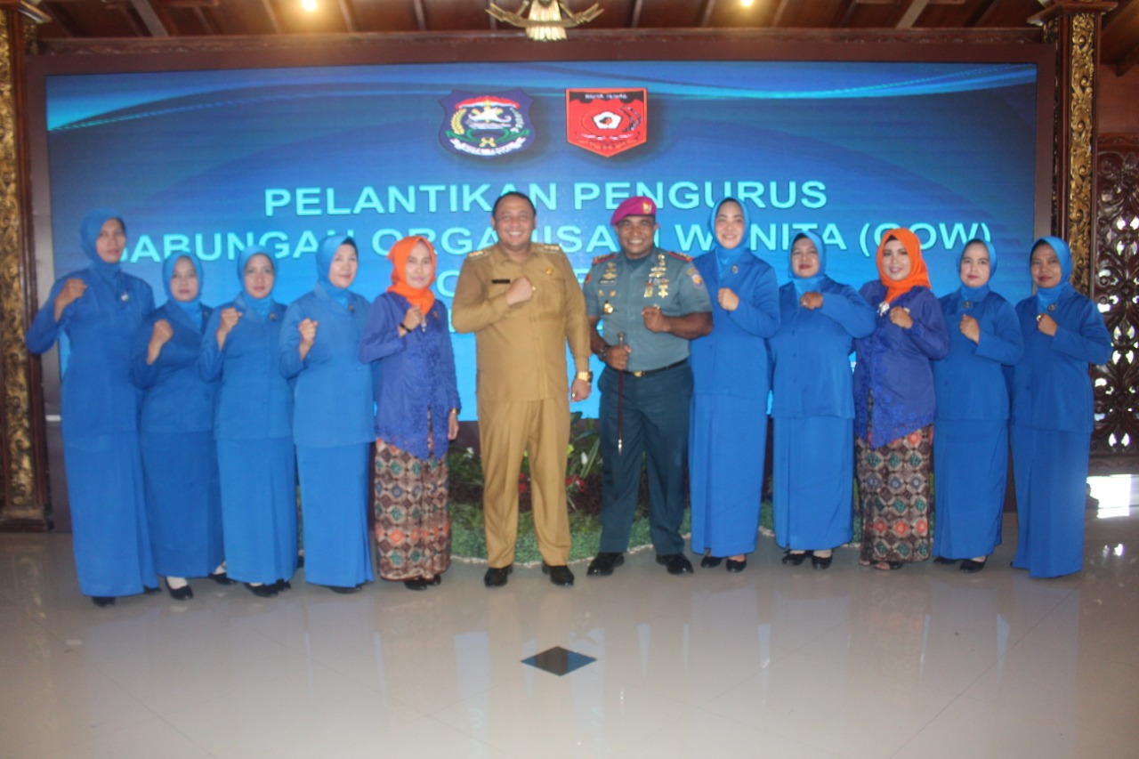 091219 Danlanal Tegal Dampingi Ketua Cabang 7 Korcab V DJA ll -4