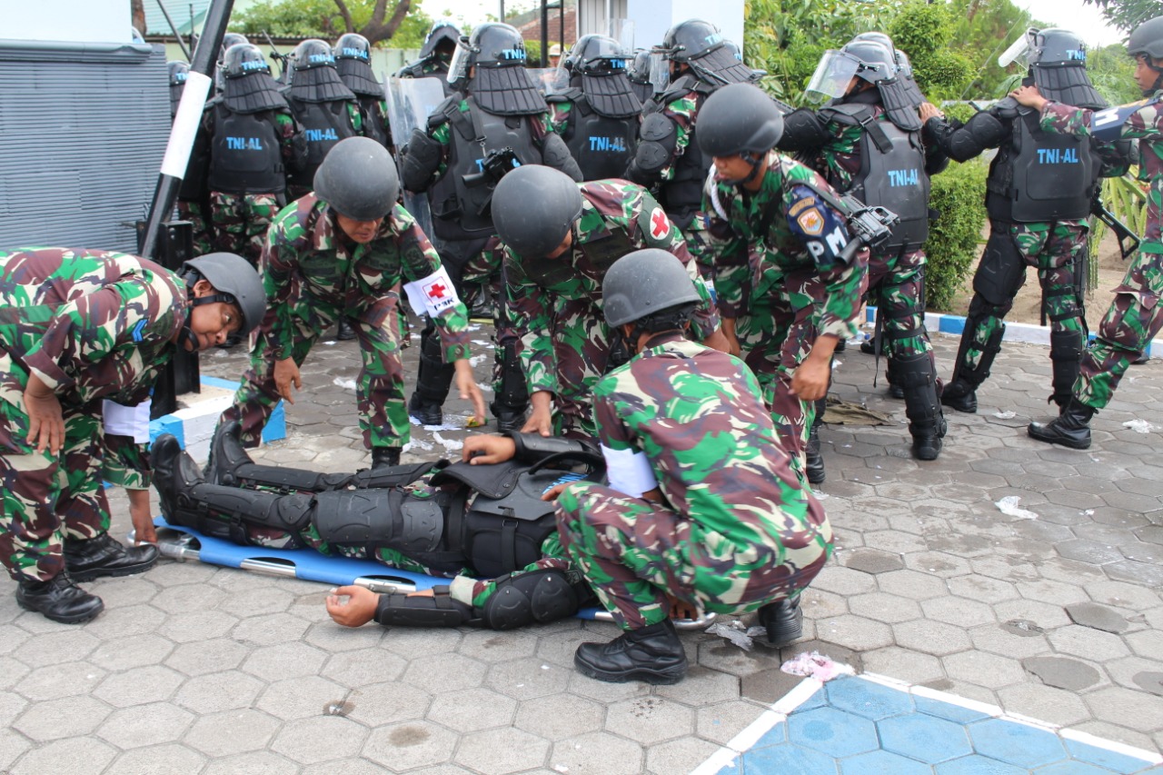 091219 Pangkalan TNI AL Yogyakarta Gelar Uji Kesiapan Tempur -2