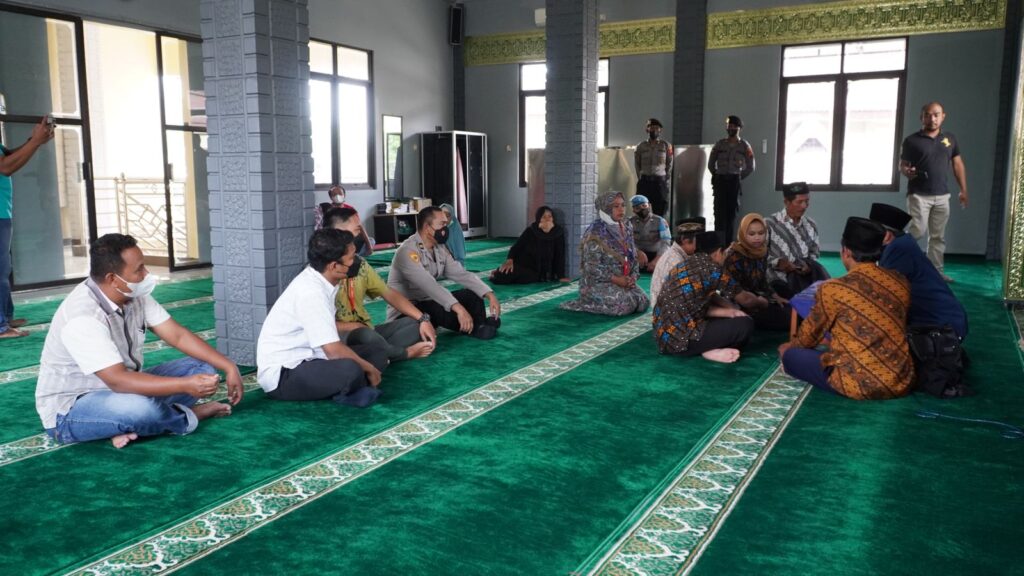 Polres Semarang Berikan Pendampingan Serta Fasilitasi Tahanan Narkoba Laksanakan Ijab Qobul