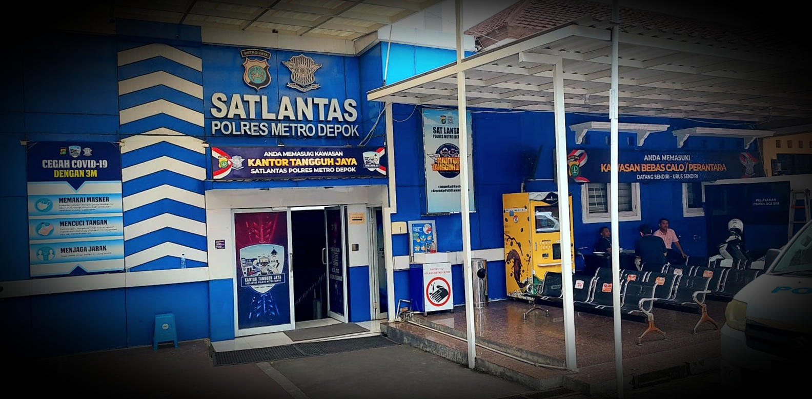 Keren! Satpas 1221 Polrestro Depok Terbitkan SIM Menggunakan QRCode