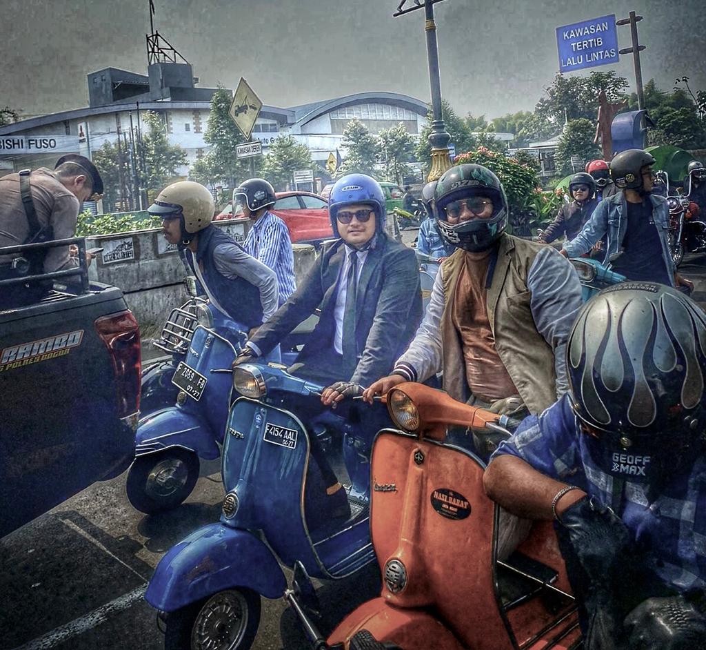 Bogor Dandan Keren di Distinguished Gentleman’s Ride 2023