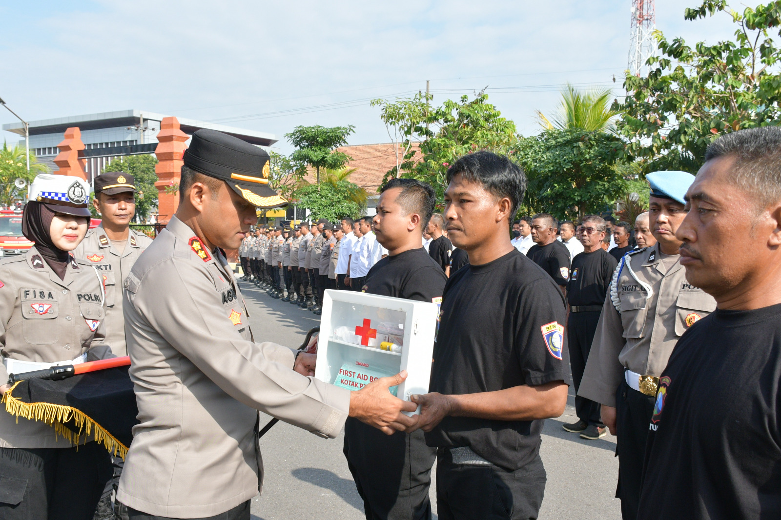 Polres Madiun Kota Optimalkan 746 Satkamling Untuk Jaga Kamtibmas