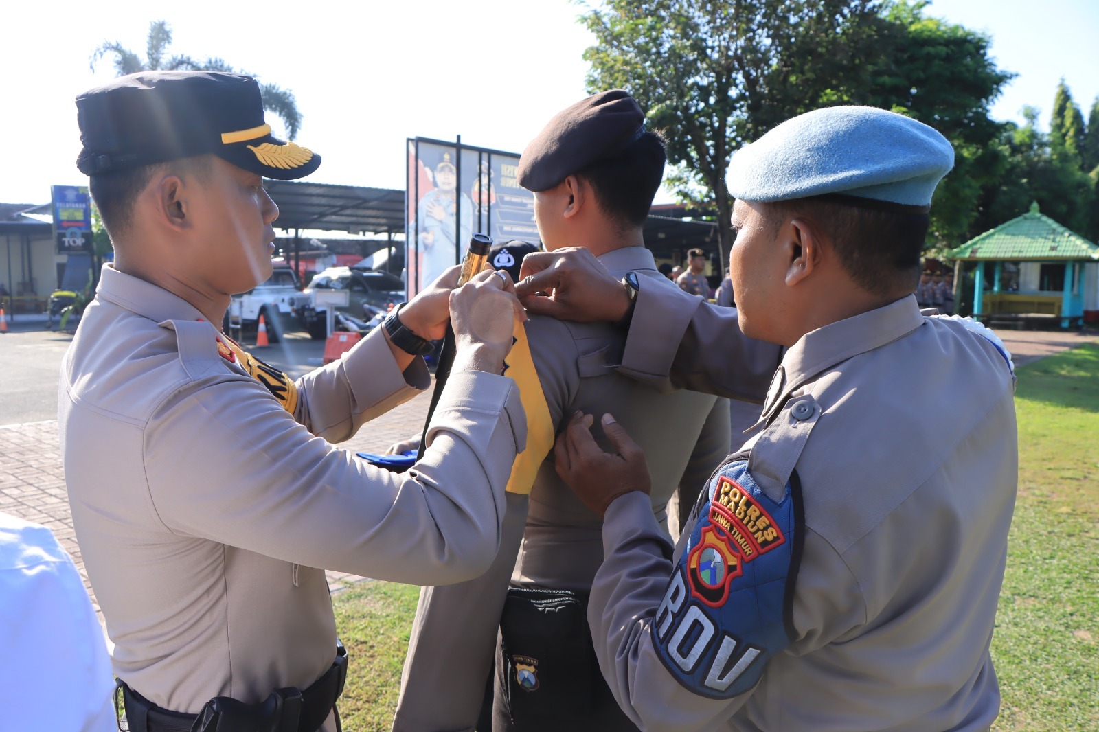 Kapolres Madiun Kukuhkan 349 Personel Bertugas Sebagai Polisi RW