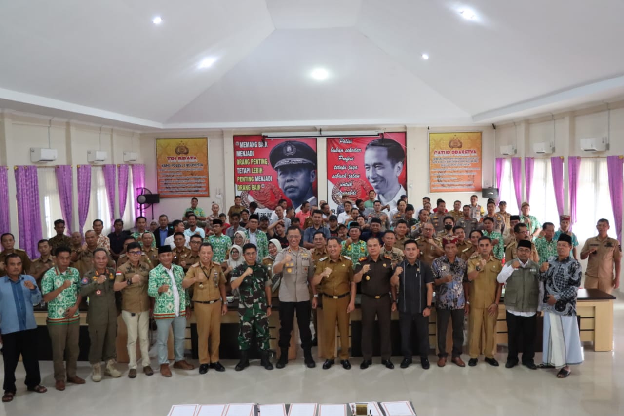 Polres Tanggamus Gelar FGD Optimalisasi Penegakan Perda Hiburan Umum atau Orgen Tunggal