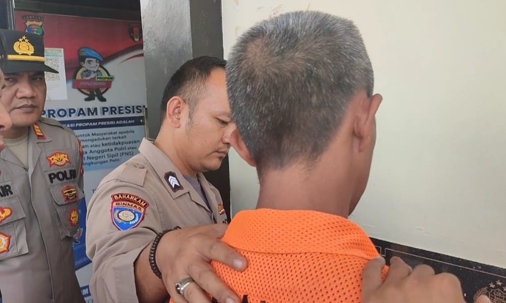 Polsek Pulau Panggung Tangkap Seorang Pembobol Dua Rumah di Air Naningan dan Buru Satu Rekannya