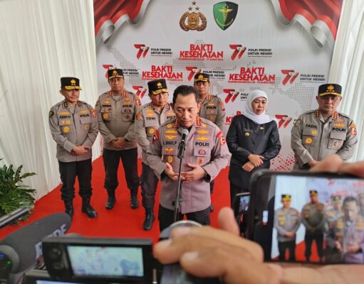 Gelar Baksos Kesehatan, Kapolri: Demi Keselamatan Masyarakat