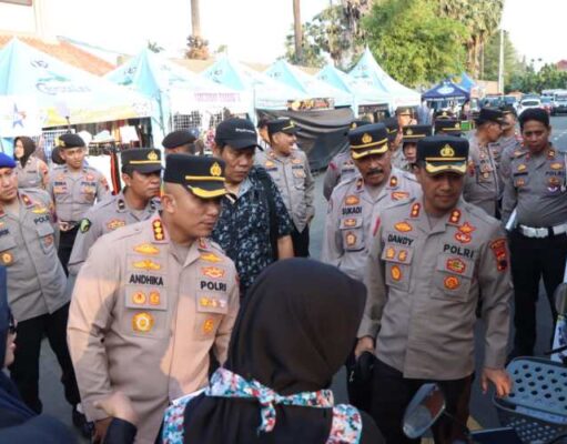 Polres Pati Gelar Bazar UMKM Sambut HUT Bhayangkara