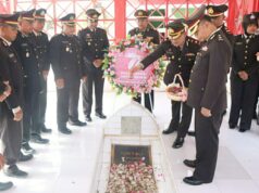 Polres Aceh Selatan Gelar Ziarah Dan Tabur Bunga Di Makam Pahlawan