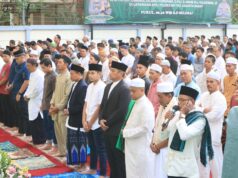 Polrestro Jakarta Barat Gelar Sholat Idul Adha Bersama Masyarakat