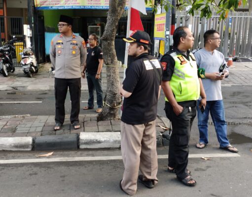 Pemandangan Berbeda Warnai Pelaksanaan Shalat Idul Adha di Polsektro Taman Sari Jakarta Barat