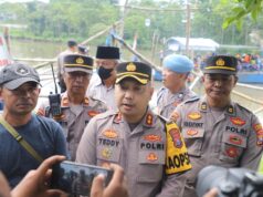 Polres Kediri Kota Bersama TNI Lakukan Pengamanan Kejuaraan Pencak Dor Seri IV Piala Dankor Brimob