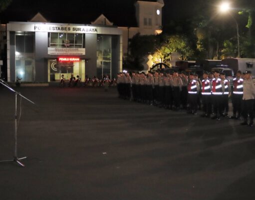 Kapolrestabes Surabaya Kerahkan Patroli Gabungan Tiga PIlar di Akhir Pekan, Cegah Gangguan Kamtibmas