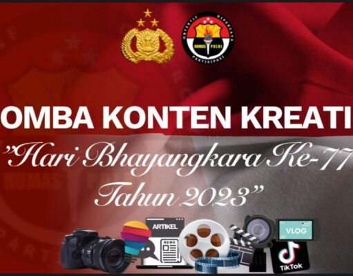 HUT Bhayangkaran Ke-77, Humas Polri Ajak Masyarakat Ikuti Lomba Konten Kreatif 2023
