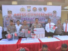 Polres Bondowoso Berhasil Amankan Tiga Tersangka Penipuan Modus Tukar Uang