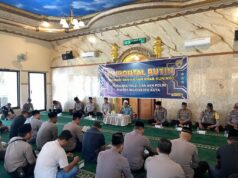 Binrohtal Polresta Mojokerto, Ustadz : Selalu Bersyukur Atas Nikmat Yang Telah Allah SWT Berikan