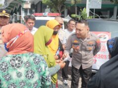 Polres Kediri Kota Bersama RSTN Gelar Pengobatan Gratis di Lereng Gunung Wilis