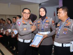Satlantas Polres Lumajang Raih Penghargaan Dari Dirlantas Polda Jatim