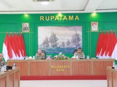 Kapolresta Mojokerto Buka Latja Taruna AKPOL di Polresta Mojokerto