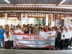 Sambut Hari Bhayangkara Polres Jombang Gelar Bakti Sosial di Kompleks Makam Gus Dur