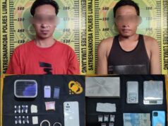 Polres Lumajang Amankan Dua Tersangka Pengedar Sabu