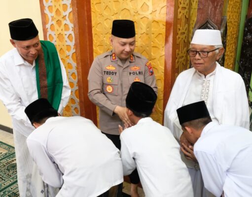 Polres Kediri Kota Pererat Silaturahmi Dengan Ulama Melalui Safari Sholat Jum’at