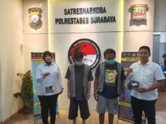 Polrestabes Surabaya Berhasil Ungkap Peredaran Narkoba, Dua Tersangka Berkedok Juru Parkir Diamankan