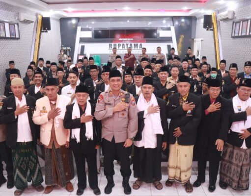Polres Bojonegoro Gelar Doa Bersama Lintas Agama Sambut Hari Bhayangkara ke – 77