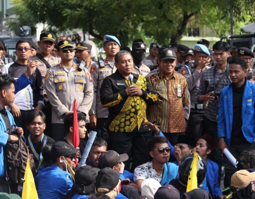 Kapolres Probolinggo Sampaikan Terima Kasih Kepada Mahasiswa, Aksi Damai PMII Berjalan Tertib dan Aman