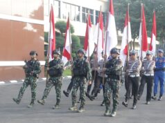 Sambut Hari Bhayangkara ke -77 Polda Jatim Gelar Tradisi Penyerahan Air Suci