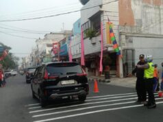 Polresta Mojokerto Pasang Speed Trap Antisipasi Balap Liar di Tengah Kota