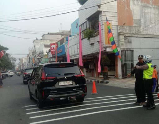 Polresta Mojokerto Pasang Speed Trap Antisipasi Balap Liar di Tengah Kota