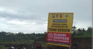 Merespon Jumat Curhat, Polisi Tutup 14 Tambang Galian C di Banyuwangi