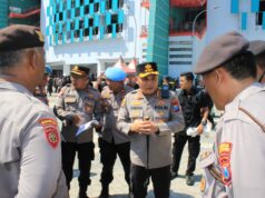 Polrestabes Surabaya Sukses Amankan Laga HUT Persebaya