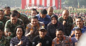 Wujudkan Sinergitas dan Soliditas TNI-POLRI, Ribuan Prajurit Padati Lapangan Rampal Kota Malang