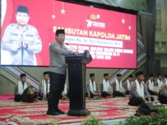 Sambut Hari Bhayangkara ke 77 Kapolda Jatim Didampingi Ketua PD Bhayangkari Buka Festival Sholawat dan Hadrah