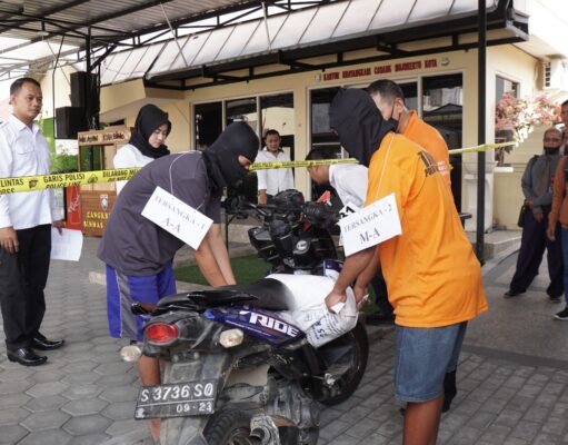 Polresta Mojokerto Gelar 36 Reka Adegan Pembunuhan Siswi SMP