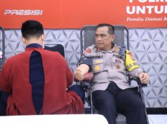 Gelar Bakti Kesehatan Polres Bojonegoro Sumbang 149 Kantong Darah di Hari Bhayangkara ke 77