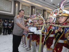 Semarakkan Hari Bhayangkara ke 77 Polda Jatim Gelar Lomba Polisi Cilik
