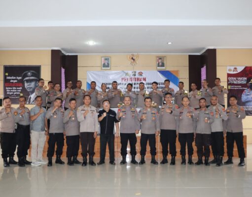 Bidhumas Polda Lampung Berikan Pelatihan Jurnalistik di Polres Tanggamus