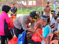 Miliki Keberagaman dan Keunikan, Polres Tanggamus Baksos HUT ke Bhayangkara 77 di Pekon Kalirejo