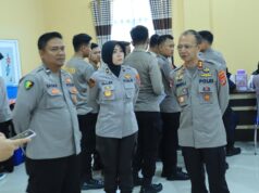 Dalam Rangka Memperingati HUT Bhayangkara Ke 77, Polres Tulang Bawang Barat Gelar Donor Darah