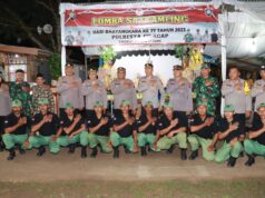 Sat Kamling Si Wungu Desa Kepudang Wakili Cilacap Dalam Lomba Satkamling Tingkat Polda Jateng