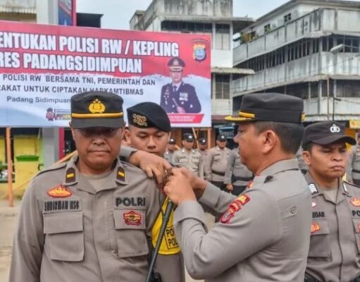 Polres Padang Sidempuan Luncurkan Polisi RW Perkuat Sinergitas