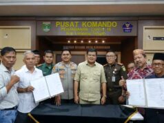 Kisruh Masyarakat 6 Kampung Kecamatan Pubian Dengan PT GAJ Berujung Damai