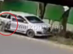 Pembunuhan Wanita Di dalam Mobil dengan 21 Tusukan, Detik Demi Detik Terekam Kamera CCTV