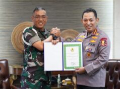 Kapolri Jadi Warga Kehormatan Korps POMAD: Semoga Memperkokoh Sinergitas TNI-Polri
