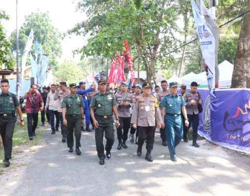 Kapolda Lampung Hadiri Pembukaan World Surf League (WSL) Qs: 5000 Krui Pro 2023