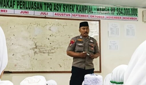 Bripka Jono Dirikan TPQ Gratis di Bali