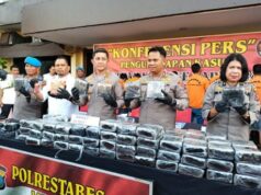 Grebeg dan Amankan 132 Kg Sabu, Polisi Tahan 7 Tersangka Pelaku Penyelundupan Narkoba